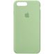 Чохол Silicone Case Full Protective (AA) для Apple iPhone 7 plus / 8 plus (5.5"") (Зелений / Pistachio)