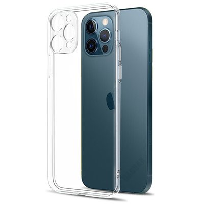 TPU чехол Epic Transparent 1,5mm Full Camera для Apple iPhone 12 Pro Max (6.7") (Бесцветный (прозрачный))