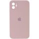 Уцінка Чохол Silicone Case Square Full Camera Protective (AA) для Apple iPhone 11 (6.1"") (Розкрита упаковка / Рожевий / Pink Sand)