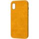 Шкіряний чохол Croco Leather для Apple iPhone X / XS (5.8"") (Yellow)