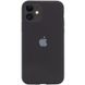 Чохол Silicone Case Full Protective (AA) для Apple iPhone 11 (6.1"") (Чорний / Black)