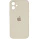 Уцінка Чохол Silicone Case Square Full Camera Protective (AA) для Apple iPhone 11 (6.1"") (Розкрита упаковка / Бежевий / Antigue White)