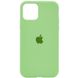 Чохол Silicone Case Full Protective (AA) для Apple iPhone 11 (6.1"") (М'ятний / Mint)