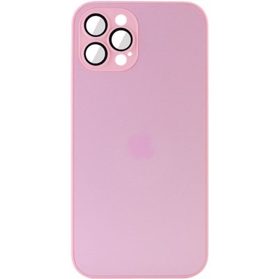 Чохол TPU+Glass Sapphire matte case для Apple iPhone 12 Pro Max (6.7"") (Chanel Pink)