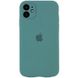 Чохол Silicone Case Full Camera Protective (AA) для Apple iPhone 12 (6.1"") (Зелений / Pine green)