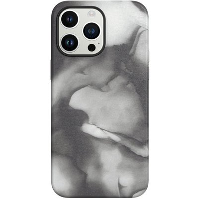 Шкіряний чохол Figura Series Case with MagSafe для Apple iPhone 12 Pro Max (6.7"") (Black)