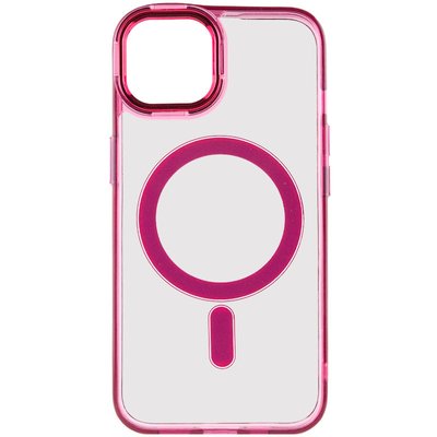 Чехол TPU Iris with MagSafe для Apple iPhone 12 Pro / 12 (6.1") (Бордовый)