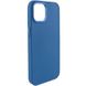 TPU чохол Bonbon Metal Style для Apple iPhone 14 Plus (6.7"") (Синій / Denim Blue)