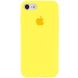 Чохол Silicone Case Full Protective (AA) для Apple iPhone 7 / 8 / SE (2020) (4.7"") (Жовтий / Yellow)