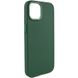 TPU чохол Bonbon Metal Style для Apple iPhone 11 (6.1"") (Зелений / Pine green)