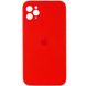 Уцінка Чохол Silicone Case Square Full Camera Protective (AA) для Apple iPhone 11 Pro Max (6.5"") (Естетичний дефект / Червоний / Red)