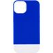 Чохол TPU+PC Bichromatic для Apple iPhone 11 (6.1"") (Navy Blue / White)