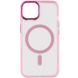 Чохол TPU Iris with MagSafe для Apple iPhone 12 Pro / 12 (6.1"") (Рожевий)