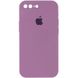 Чохол Silicone Case Square Full Camera Protective (AA) для Apple iPhone 7 plus / 8 plus (5.5"") (Ліловий / Lilac Pride)