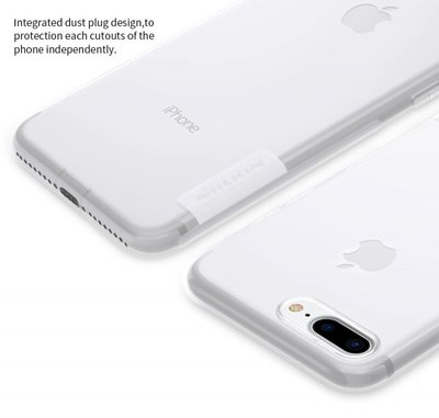 TPU чехол Nillkin Nature Series для Apple iPhone 7 plus / 8 plus (5.5") (Бесцветный (прозрачный))
