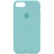 Чохол Silicone Case Full Protective (AA) для Apple iPhone 7 / 8 / SE (2020) (4.7"") (Бірюзовий / Swimming pool)