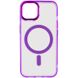 Чохол TPU Iris with MagSafe для Apple iPhone 12 Pro / 12 (6.1"") (Фіолетовий)