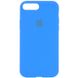 Чохол Silicone Case Full Protective (AA) для Apple iPhone 7 plus / 8 plus (5.5"") (Блакитний / Blue)