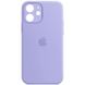 Чохол Silicone Case Full Camera Protective (AA) для Apple iPhone 12 (6.1"") (Бузковий / Lilac)
