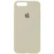 Чохол Silicone Case Full Protective (AA) для Apple iPhone 7 plus / 8 plus (5.5"") (Бежевий / Antigue White)