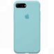 Чохол Silicone Case Full Protective (AA) для Apple iPhone 7 plus / 8 plus (5.5"") (Бірюзовий / Turquoise)