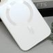 Чохол TPU+Glass Sapphire Midnight with MagSafe для Apple iPhone 12 (6.1"") (Білий / White)