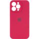 Чохол Silicone Case Full Camera Protective (AA) для Apple iPhone 15 Pro Max (6.7"") (Червоний / Rose Red)