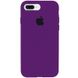 Чохол Silicone Case Full Protective (AA) для Apple iPhone 7 plus / 8 plus (5.5"") (Фіолетовий / Ultra Violet)