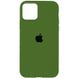 Уцінка Чохол Silicone Case Full Protective (AA) для Apple iPhone 12 Pro Max (6.7"") (Естетичний дефект / Зелений / Forest green)