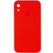 Чохол Silicone Case Square Full Camera Protective (AA) для Apple iPhone XR (6.1"") (Червоний / Red)