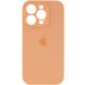 Чохол Silicone Case Full Camera Protective (AA) для Apple iPhone 15 Pro Max (6.7"") (Помаранчевий / Cantaloupe)