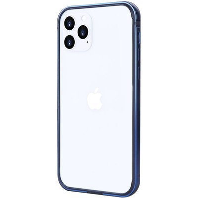 Metal+PC Бампер G-Case The Grand Series для Apple iPhone 12 Pro Max (6.7"") (Синій)