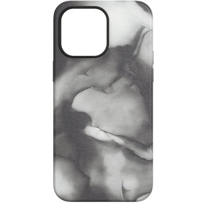 Шкіряний чохол Figura Series Case with MagSafe для Apple iPhone 14 (6.1"") (Black)