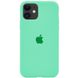 Чохол Silicone Case Full Protective (AA) для Apple iPhone 11 (6.1"") (Зелений / Spearmint)