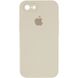 Чохол Silicone Case Square Full Camera Protective (AA) для Apple iPhone 6/6s (4.7"") (Бежевий / Antigue White)