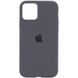 Уцінка Чохол Silicone Case Full Protective (AA) для Apple iPhone 12 Pro Max (6.7"") (Естетичний дефект / Сірий / Dark Grey)