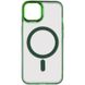 Чохол TPU Iris with MagSafe для Apple iPhone 14 (6.1"") (Зелений)