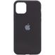 Уцінка Чохол Silicone Case Full Protective (AA) для Apple iPhone 12 Pro Max (6.7"") (Естетичний дефект / Чорний / Black)