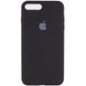 Чохол Silicone Case Full Protective (AA) для Apple iPhone 7 plus / 8 plus (5.5"") (Чорний / Black)