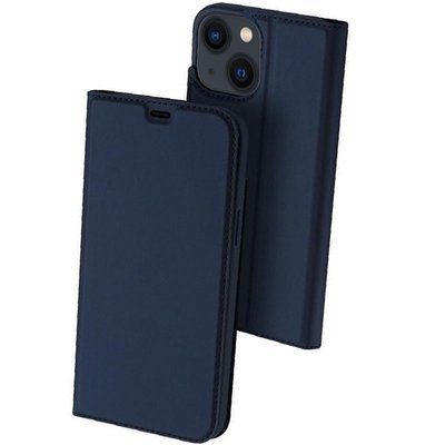 Чехол-книжка Dux Ducis с карманом для визиток для Apple iPhone 14 Plus (6.7") (Синий)