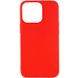 Силіконовий чохол Candy для Apple iPhone 14 Pro (6.1"") (Червоний)