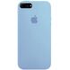Чохол Silicone Case Full Protective (AA) для Apple iPhone 7 plus / 8 plus (5.5"") (Блакитний / Lilac Blue)