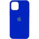 Уцінка Чохол Silicone Case Full Protective (AA) для Apple iPhone 12 Pro / 12 (6.1"") (Дефект упаковки / Синій / Shiny blue)