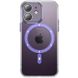 Чохол TPU+PC Colorful with MagSafe для Apple iPhone 12 (6.1"") (Purple)