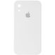 Чохол Silicone Case Square Full Camera Protective (AA) для Apple iPhone XR (6.1"") (Білий / White)