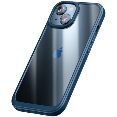 Чехол TPU+PC Pulse для Apple iPhone 15 (6.1") (Синий)