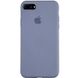 Чохол Silicone Case Full Protective (AA) для Apple iPhone 7 plus / 8 plus (5.5"") (Сірий / Lavender)