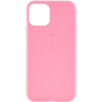 Силиконовый чехол Candy для Apple iPhone 12 Pro Max (6.7") (Розовый)