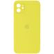 Чохол Silicone Case Square Full Camera Protective (AA) для Apple iPhone 11 (6.1"") (Жовтий / Bright Yellow)