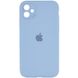 Чохол Silicone Case Square Full Camera Protective (AA) для Apple iPhone 11 (6.1"") (Блакитний / Lilac Blue)